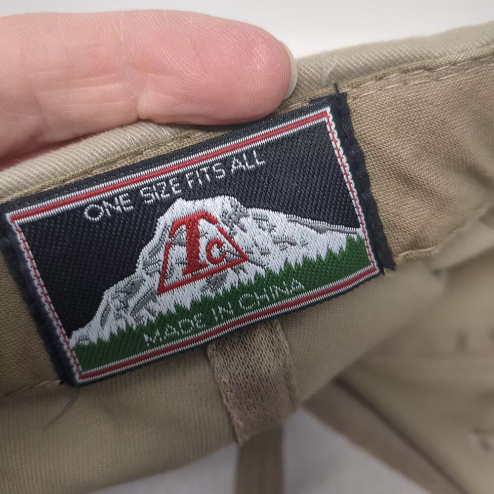 Simplot Soilbuilders Baseball Cap Hat Beige Green… - image 9